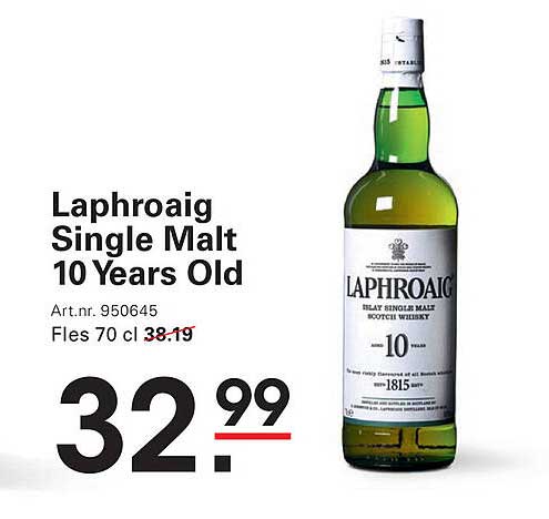 Laphroaig Single Malt 10 Years Old
