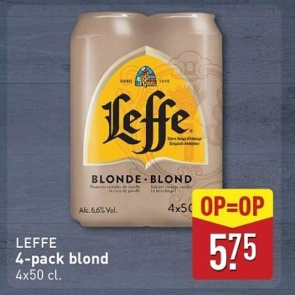 LEFFE 4-pack blond