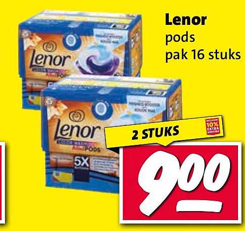 Lenor pods pak 16 stuks