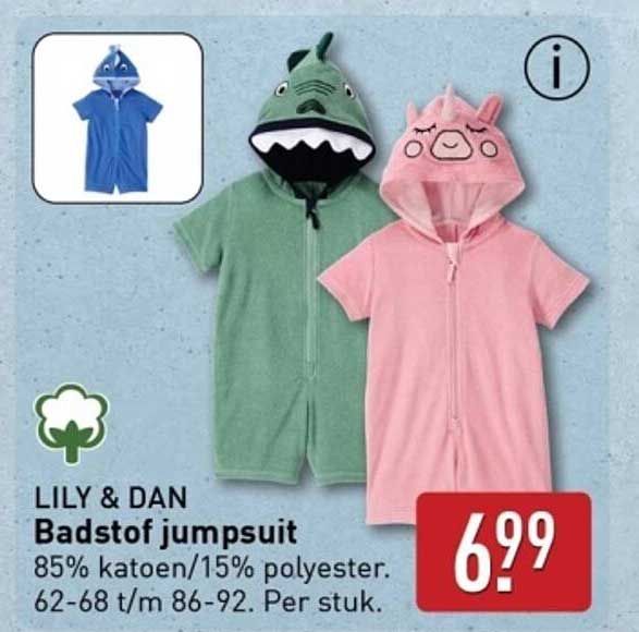LILY & DAN Badstof jumpsuit