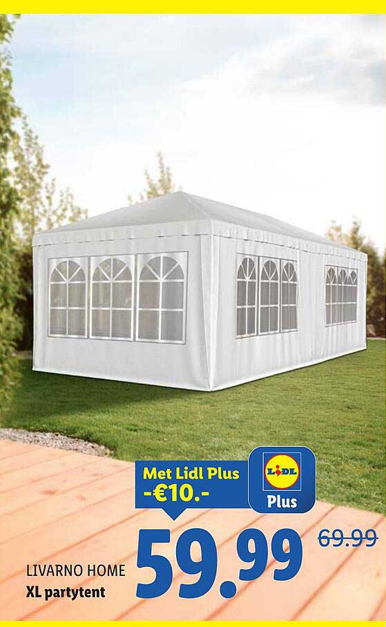 LIVARNO HOME XL partytent
