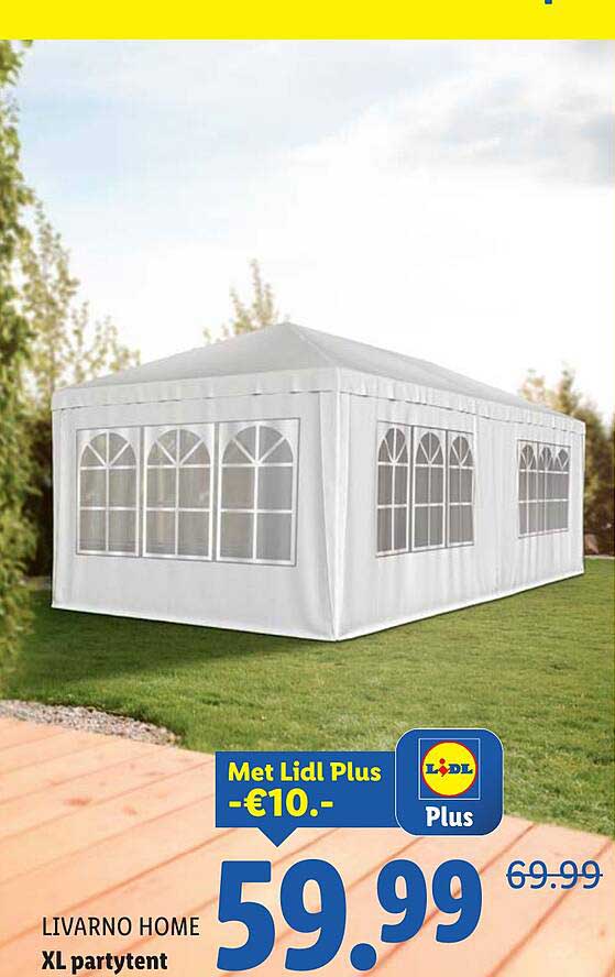 LIVARNO HOME XL partytent