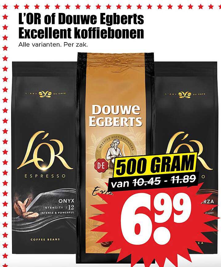 L’OR of Douwe Egberts Excellent koffiebonen