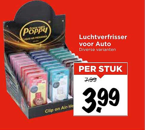 Luchtverfrisser voor Auto