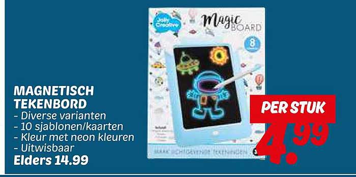 MAGNETISCH TEKENBORD