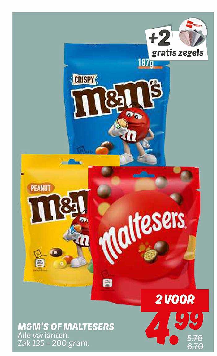 M&M’S OF MALTESERS