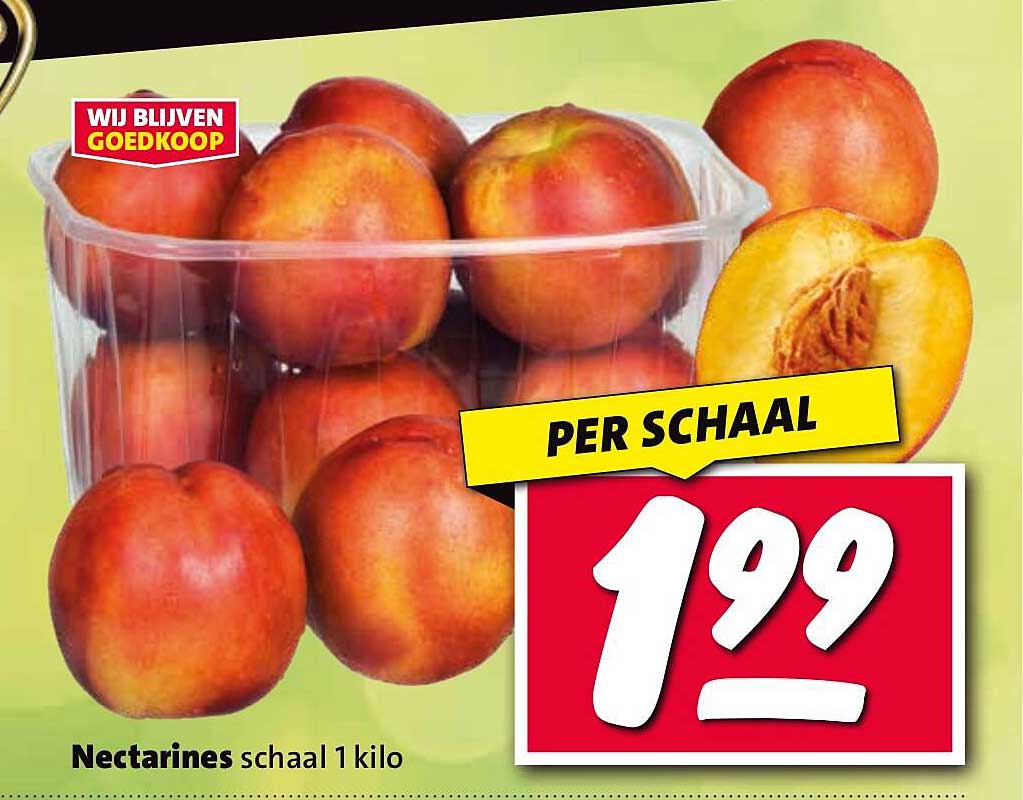 Nectarines schaal 1 kilo