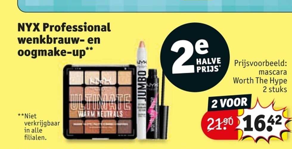NYX Professional wenkbrauw- en oogmake-up**