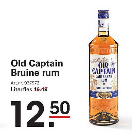 Old Captain Bruine rum