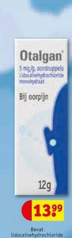 Otalgan 5 mg/ml oordruppels