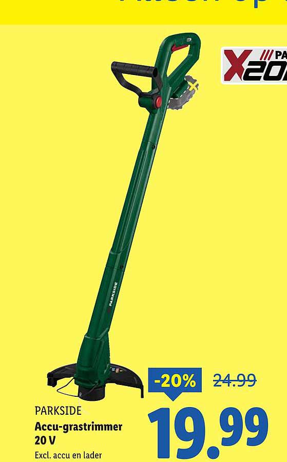 PARKSIDE Accu-grastrimmer 20 V