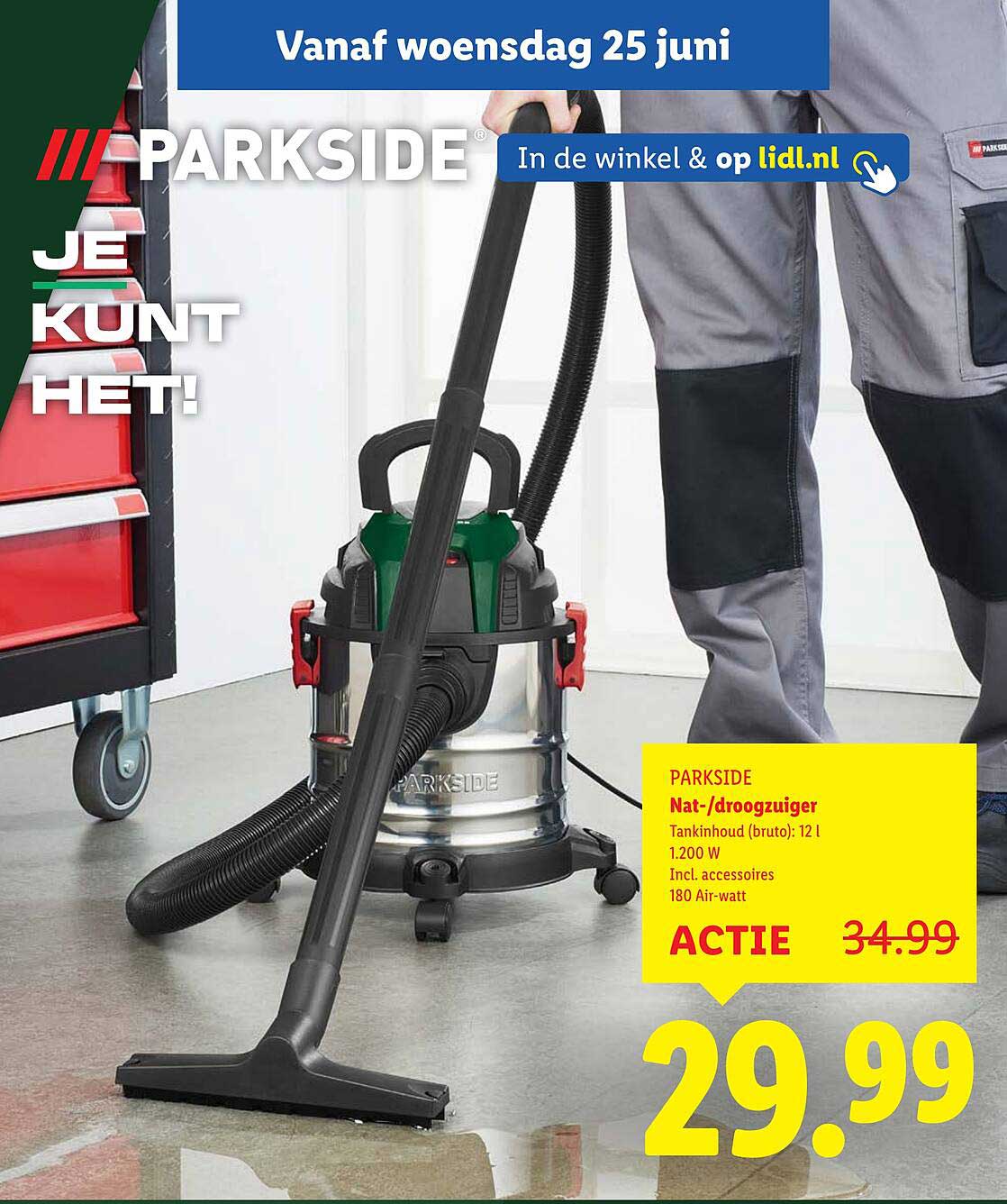 PARKSIDE Nat-/drogzuiger