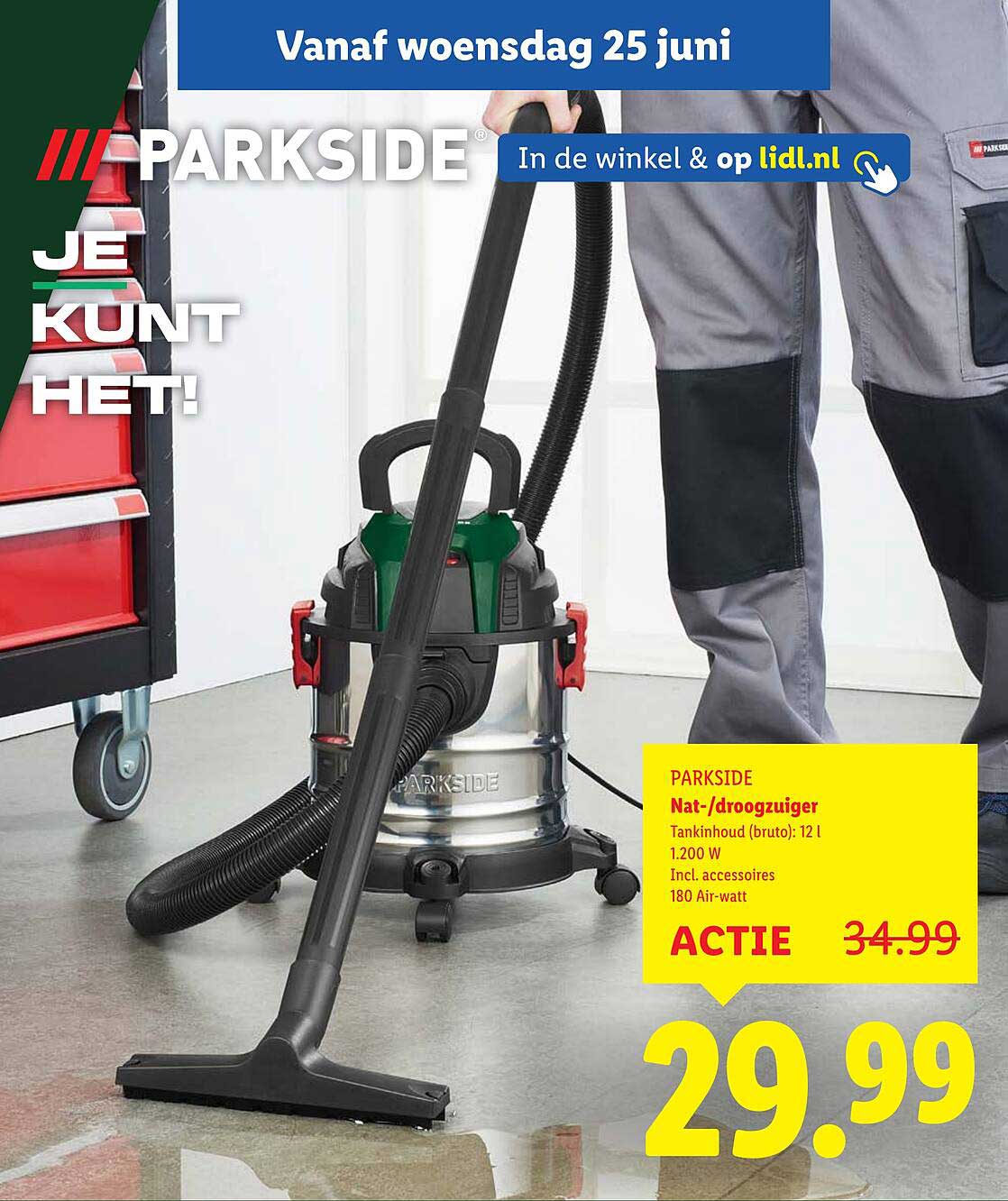 PARKSIDE Nat-/drogzuiger