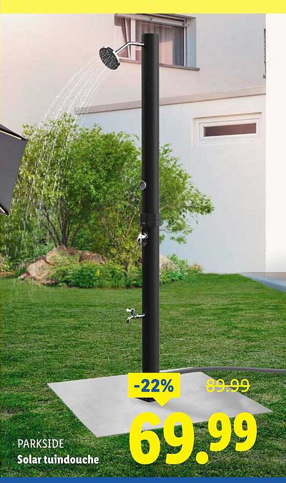 PARKSIDE Solar tuindouche