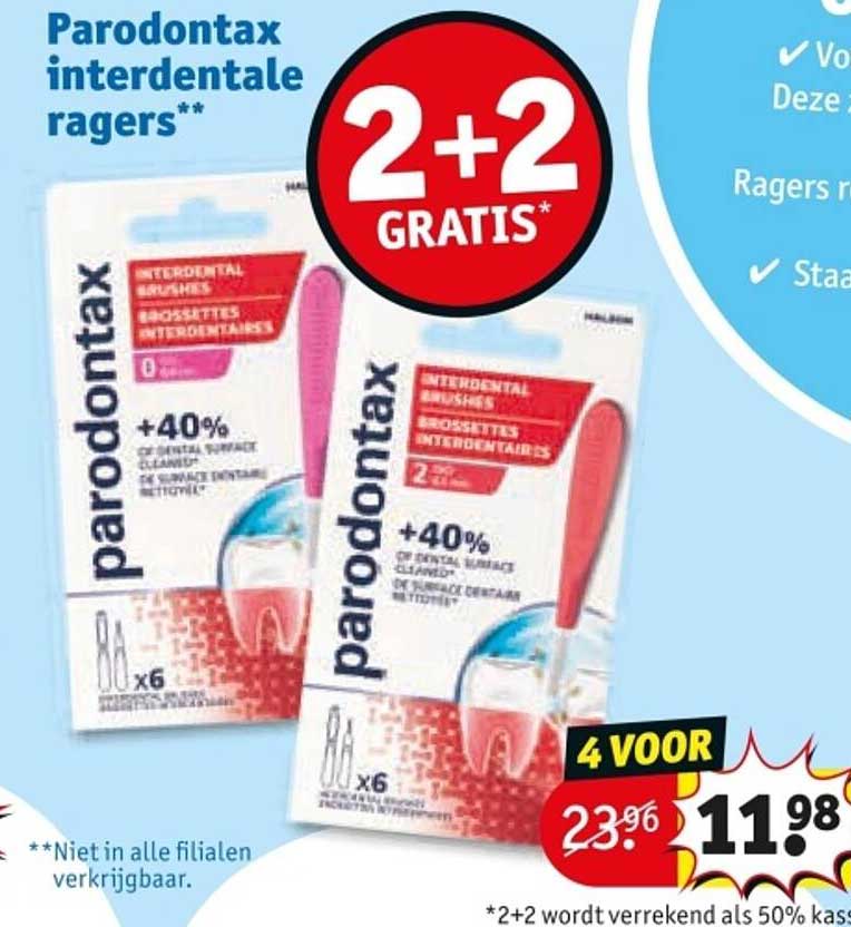 Parodontax interdentaal ragers**