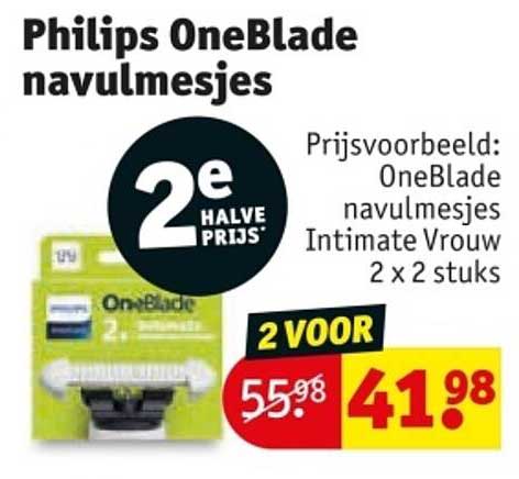 Philips OneBlade navulmesjes