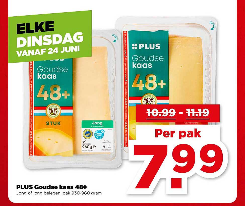 PLUS Goudse kaas 48+