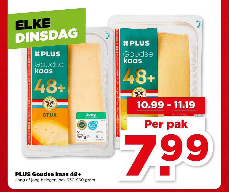 PLUS Goudse kaas 48+