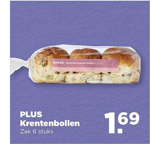 PLUS Krentenbollen