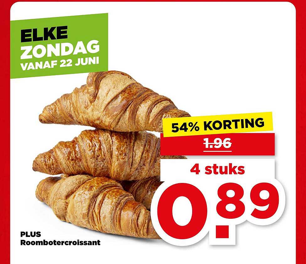 PLUS Roombotercroissant