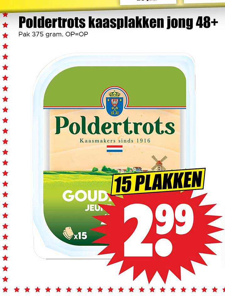 Poldertrots kaasplakken jong 48+