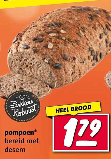 Pompoen* bereid met desem