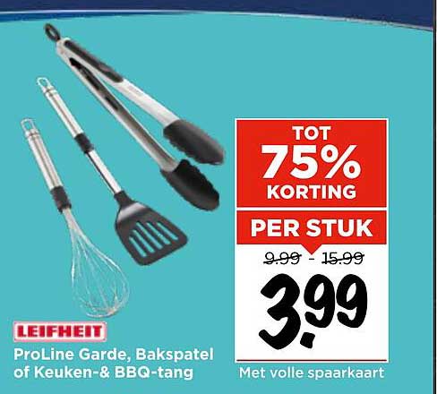 ProLine Garde, Bakspatel of Keuken- & BBQ-tang