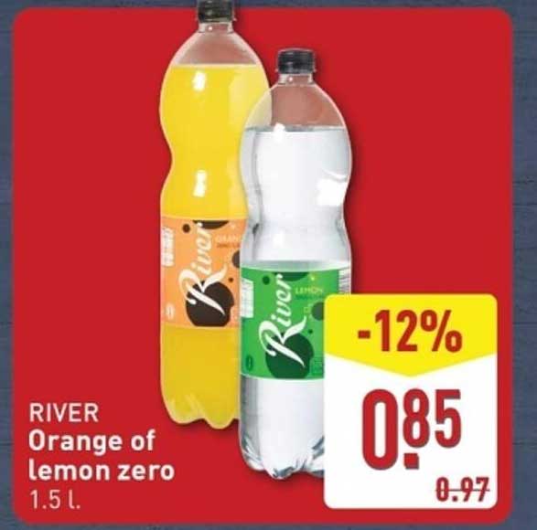 RIVER Orange of lemon zero 1.5 l.