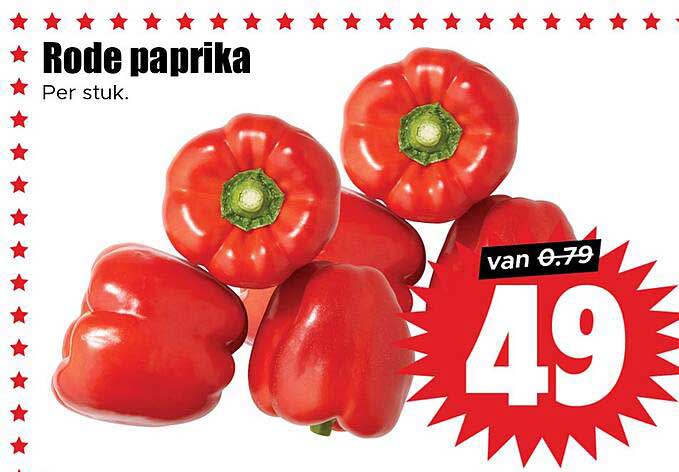 Rode paprika