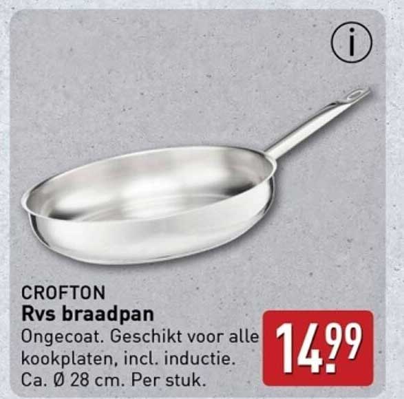 Rvs braadpan