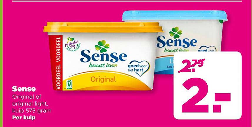 Sense Original of original light, kuip 575 gram