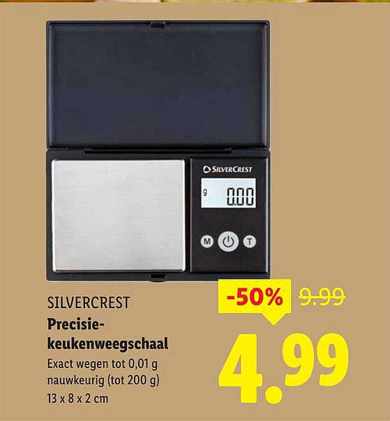 SILVERCREST Precisie-keukenweegschaal