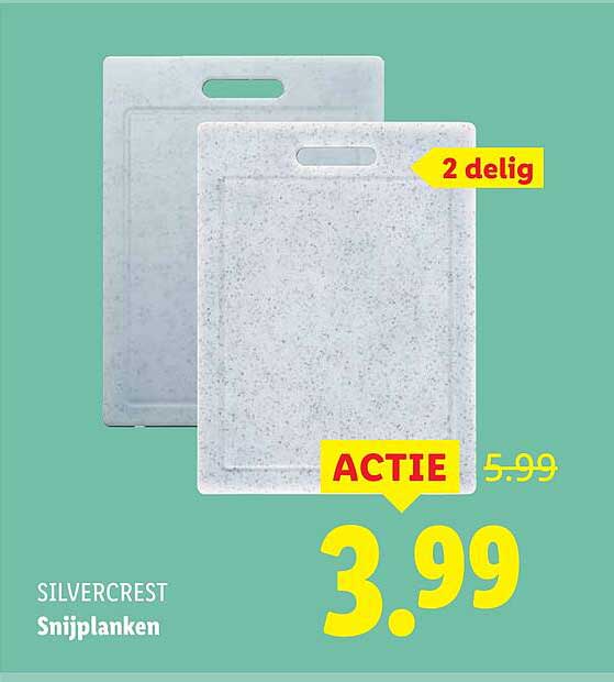 SILVERCREST Snijplanken 2 delig