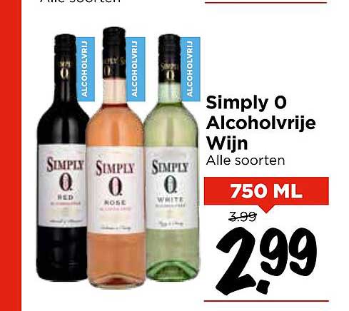 Simply O Alcoholvrije Wijn