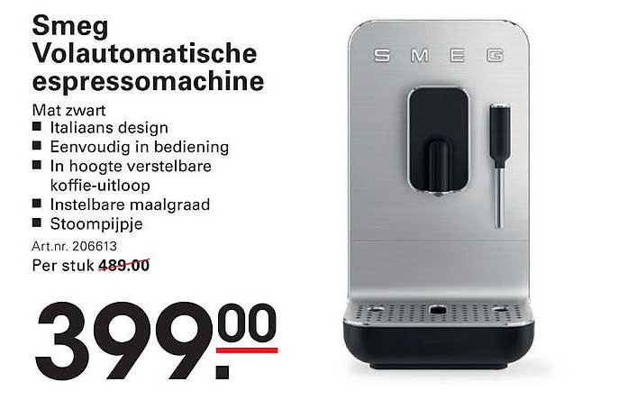 Smeg Volautomatische espressomachine