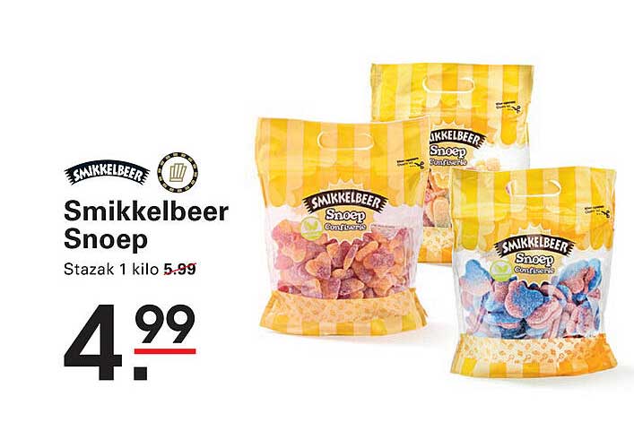 Smikkelbeer Snoep