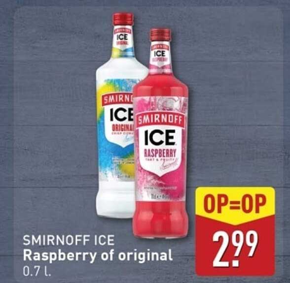 SMIRNOFF ICE Raspberry of original 0.7 L