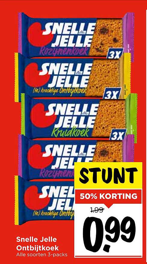 Snelle Jelle Ontbijtkoek