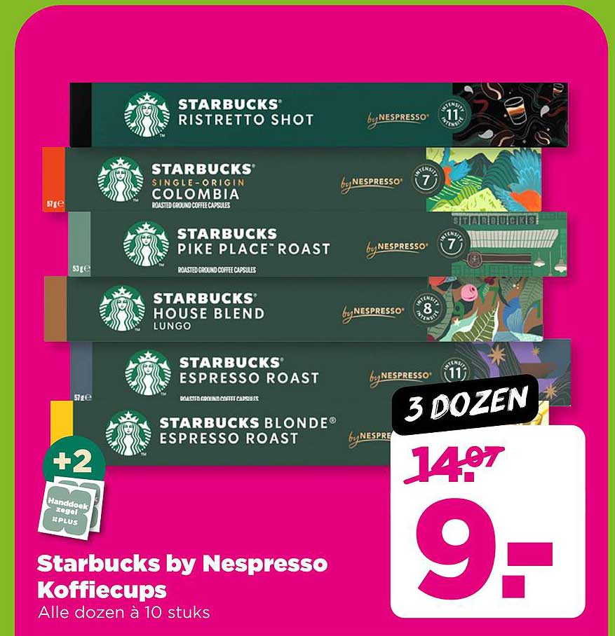 Starbucks by Nespresso Koffiecups