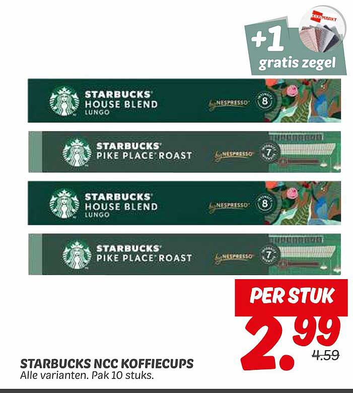 STARBUCKS NCC KOFFIECUPS