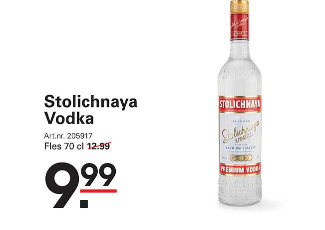 Stolichnaya Vodka
