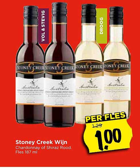 Stoney Creek Wijn 187 ml