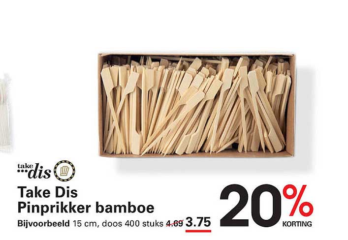 Take Dis Pinprikker bamboe