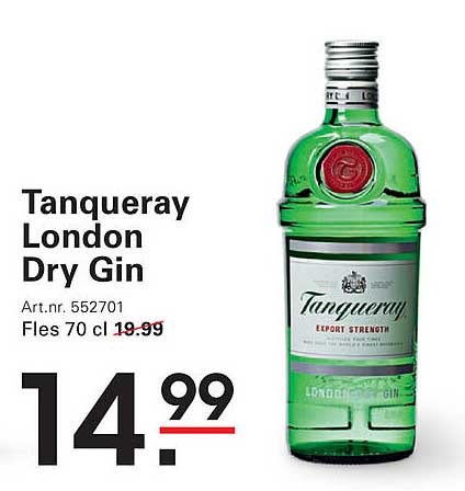Tanqueray London Dry Gin 70 cl