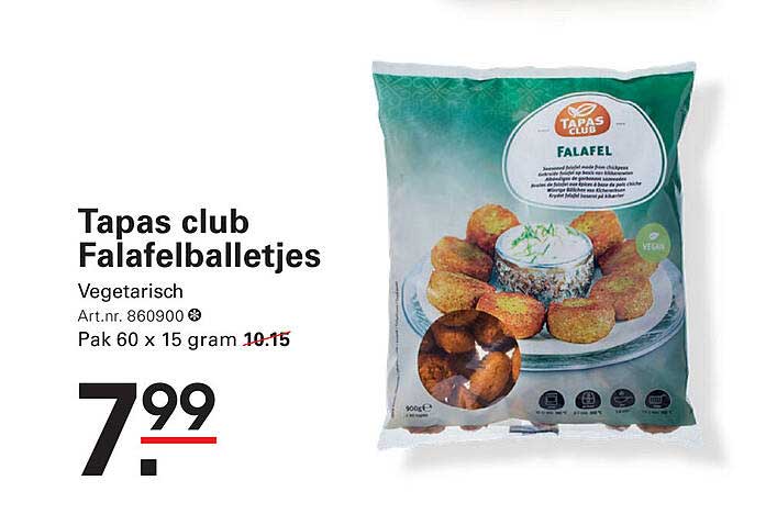Tapas club Falafelballetjes
