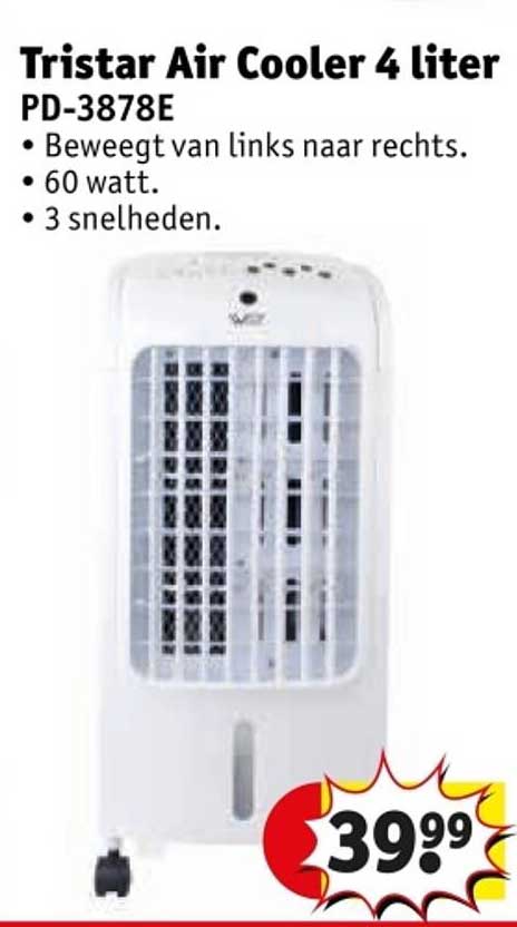 Tristar Air Cooler 4 liter PD-3878E