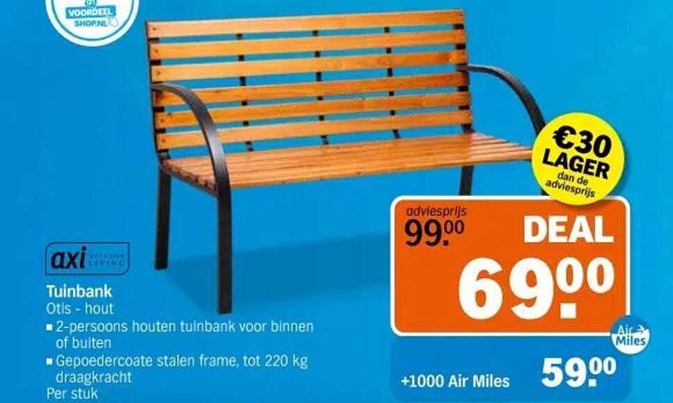 Tuinstoel Otis - hout