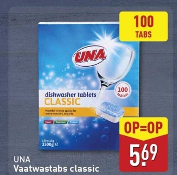 UNA Vaatwastabs classic