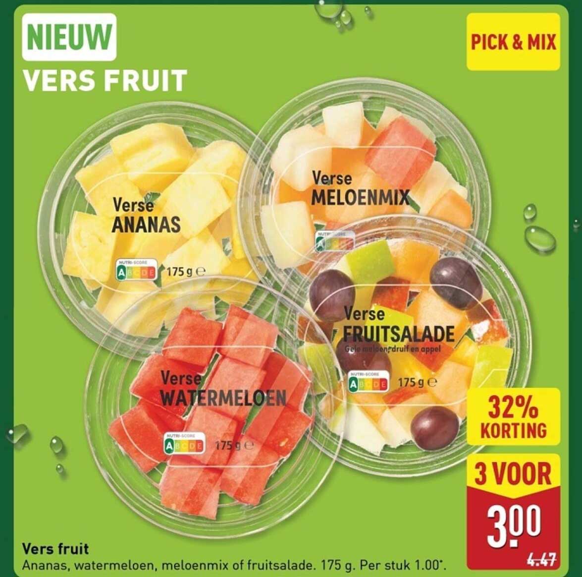 Vers fruit