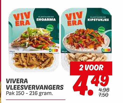 VIVERA VLEESVERVANGERS